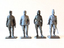 Figurines MOKAREX  Guerre de 14-18 FOCH, FRANCHET, GUYNEMER, St CYRIEN #467