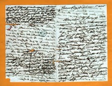 RIOM (63) Lettre voyagée en