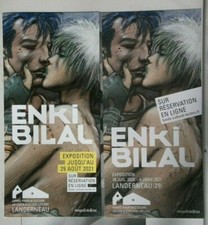ENKI BILAL lot de 2 Flyer