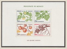 MONACO 1981 - Plaqueminier - Bloc-feuillet n° YT  20 - Neuf** / MNH
