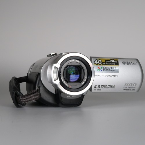 Sony handycam dcr sr190e - sony, hdd