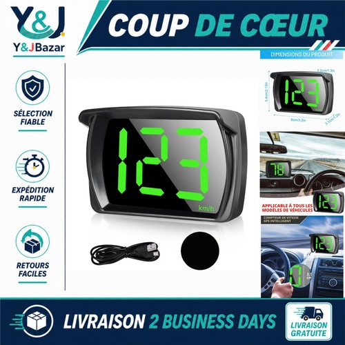 Afficheur tête haute hud - afficheur, gps