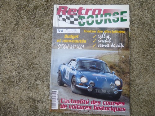 Revue retro course 8 vhc - retro,