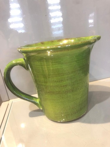 Pichet ancien vintage - vert, en