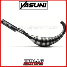 TUB821TB POT D'ECHAPPEMENT YASUNI R4 BLACK PEUGEOT XPS-SUPERMOTARD 50CC (AM6) - 