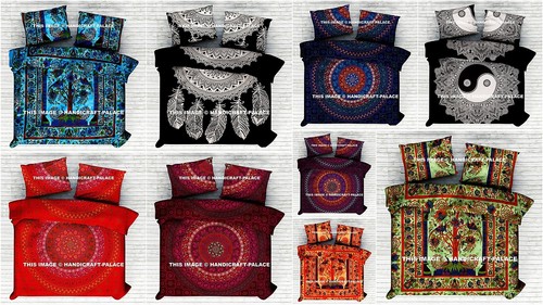 Mandala indien reine literie - mandala,