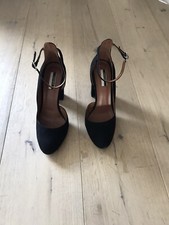 Très Belles chaussures Noir à talons Lien A La Cheville  Marque Topshop