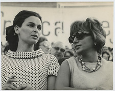 "Corrida di Vista Alegre" Lucia Bose e Giancarla  Vintage silver print Tirage 