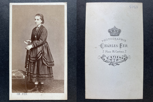 Fer etienne jeune fille - fer,,