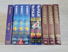 Lot 10 Cassettes vidéo Vierge