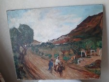 Huile sur toile orientaliste