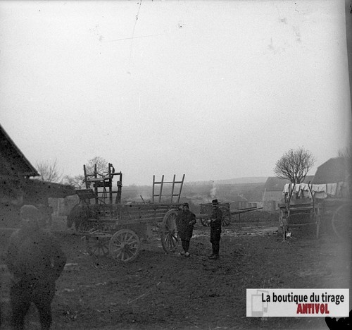 Ferme chariots guerre ww1 - ferme,