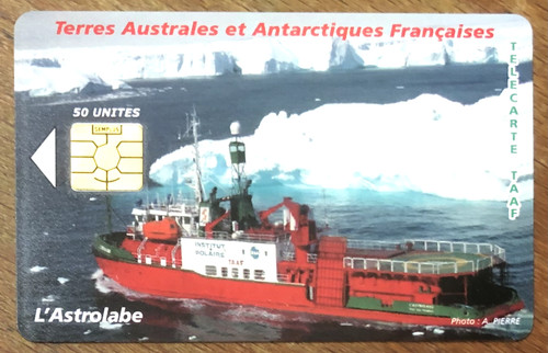 Taaf astrolabe télécarte - l'astrolabe,