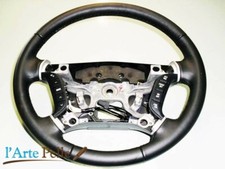 Couvercle Du Volant Mitsubishi Pajero Cuir Véritable Noir