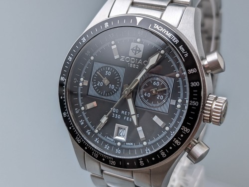Montre chronographe zodiac - montre,