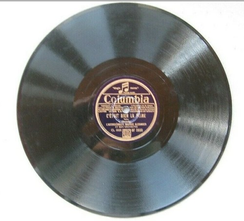 Disque ancien tours - 78,