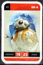 Cartes STAR WARS SOLO Leclerc 2018 #53 BB-8