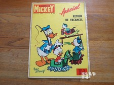 JOURNAL DE MICKEY APG n° 749 THIERRY LA FRONDE + GUY L'ECLAIR + PUB ASTERIX SKIP