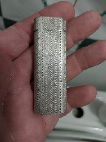 Briquet cartier vintage plaque - briquet,