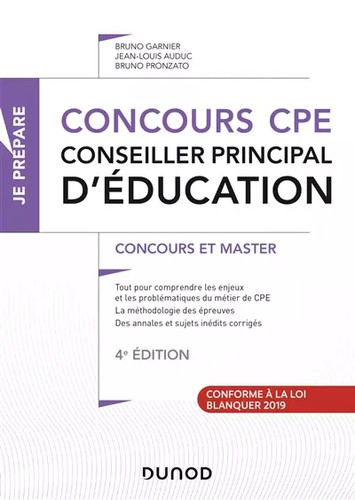 Concours cpe conseiller - concours,