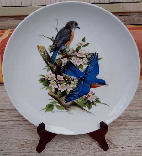 Assiette murale porcelaine