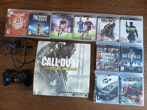 Console ps3 slim jeux - console, 10