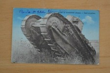  CARTE POSTALE MILITAIRE CHAR FT 17  1914-1918  OCCASION N°128