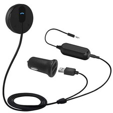 Kit Bluetooth de Voiture  Récepteur Bluetooth Adaptateur Audio Mains-Libres B...