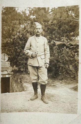 Photo poilu 1ra regiment - poilu,