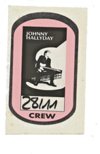 Pass concert johnny - -, hallyday