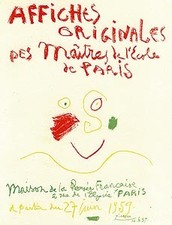 Pablo Picasso, Affiche, Affiches originales des maitres de l'école de Paris