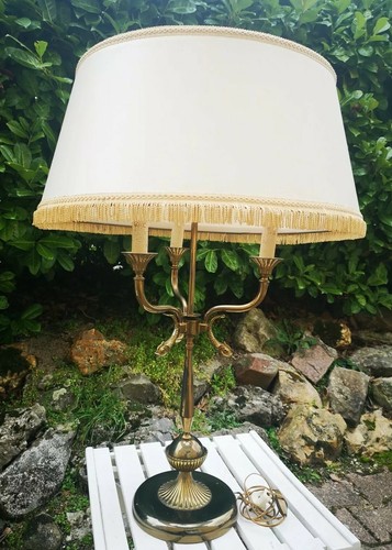 Vintage grande lampe - À, poser