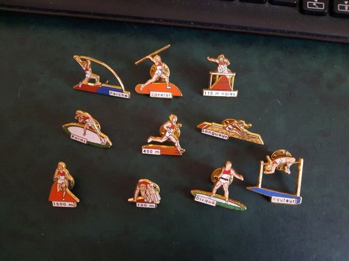 Lot pin s - 10, athlétisme