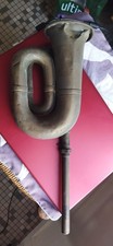 Ancienne trompe, Klaxon de voiture, forme Bugle Auto Moto cabossé et sans Poire
