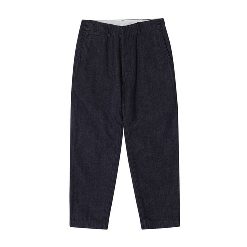 Nanamica wide denim indigo - denim,