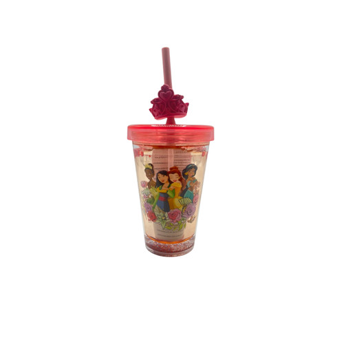 Gobelet paille princesses
