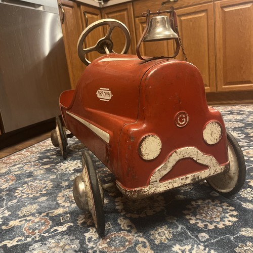 Garton pedal car fire - garton, chief