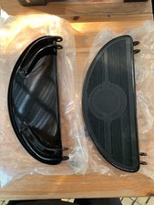 PLATEAUX REPOSE PIEDS NOIRS POUR HARLEY DAVIDSON FL/FLH 1940-1984