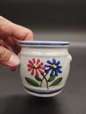 Petit pot en grès décor