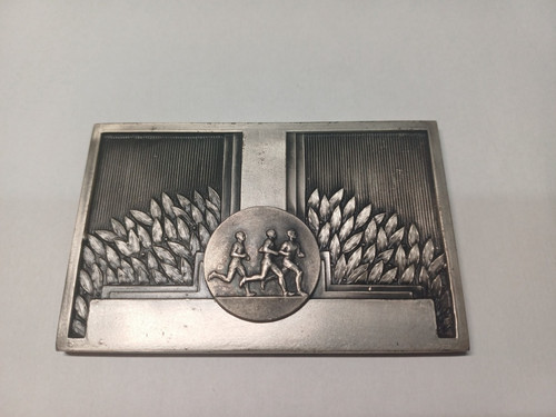 Plaque médaille cross la - plaque, de