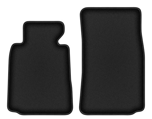 Tapis avant velours noirs