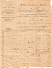 1900 BRIQUES ET PRODUITS REFRACTAIRES DE PERUZET GRANDE TUILERIE A LA ROCHEFOU