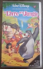 Vintage: Cassette vidéo K7 VHS vf WALT DISNEY LE LIVRE DE LA JUNGLE C65