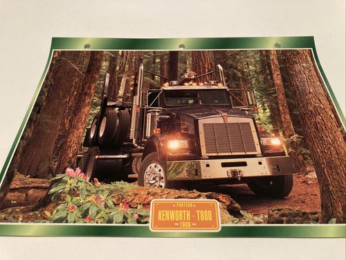 Kenworth t800 1986 porteur - 1986,