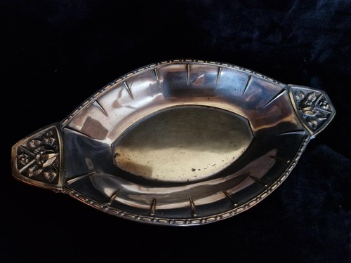 Plateau art nouveau métal - art,