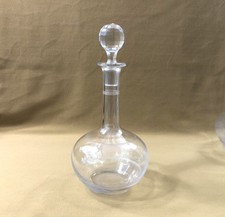carafe en cristal BACCARAT modèle cylindrique gravure FILETS 27,5 cm Table Verre