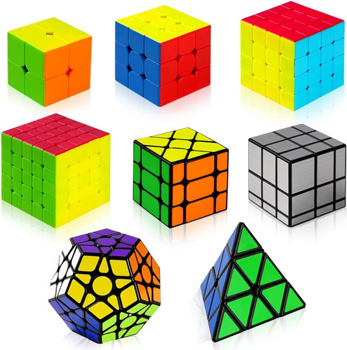 Speed cubes 8pack magic - cubes,, [8pack]