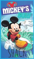 DRAP DE BAIN, SERVIETTE DE PLAGE -  MICKEY SURF  - 70X140 cm 100% COTON  C.47 21