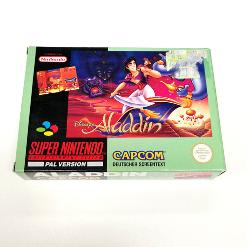 Nintendo snes disney aladdin - nintendo, disney's