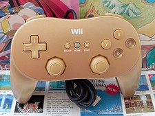 Nintendo Wii: Manette Classic Pro Gold - Zelda Skyward Sword [TOP ✅ OFFICIEL]